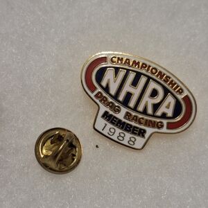 Championship NHRA drag racing member PIN